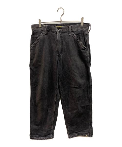 LEVIS SILVERTAB（リーバイス）LEVIS SILVERTAB (リーバイス) バギーデニムペンタ―パンツ ブラック サイズ:32の古着・服飾アイテム