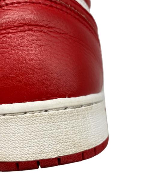 NIKE（ナイキ）NIKE (ナイキ) ハイカットスニーカー ホワイト×レッド サイズ:24.5ｃｍの古着・服飾アイテム