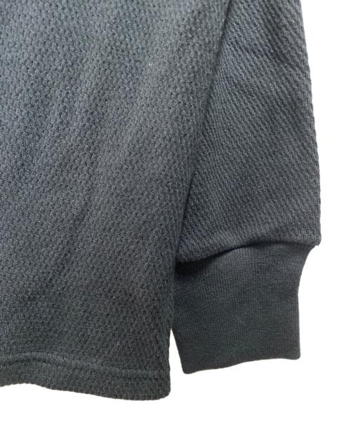 crepuscule（クレプスキュール）crepuscule (クレプスキュール) URBAN RESEARCH (アーバンリサーチ) 別注 Thermal Game Shirts ブラック サイズ:1の古着・服飾アイテム