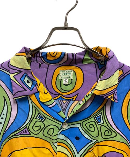 stussy（ステューシー）stussy (ステューシー) Laugh In Hawaiian shirt マルチカラー サイズ:XLの古着・服飾アイテム