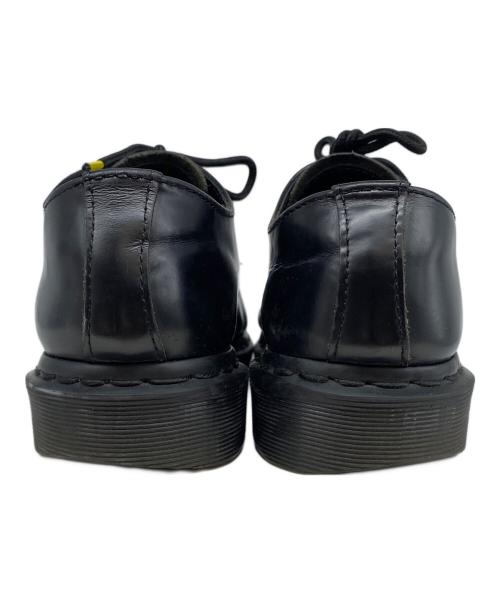 Dr.Martens（ドクターマーチン）Dr.Martens (ドクターマーチン) SEX PISTOLS (セックスピストルズ) 3ホールスチールトゥシューズ ブラック サイズ:UK5の古着・服飾アイテム