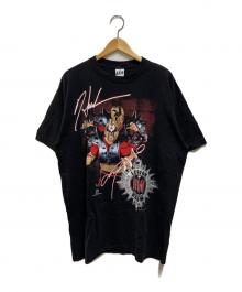 USED（ユーズド）の古着「ROAD WARRIORS プリントTシャツ」｜ブラック