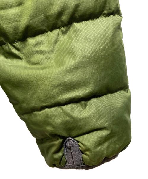 Eddie Bauer（エディーバウアー）Eddie Bauer (エディーバウアー) リバーシブルダウンジャケット グリーン サイズ:Ｍの古着・服飾アイテム