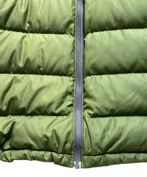 Eddie Bauer（エディーバウアー）Eddie Bauer (エディーバウアー) リバーシブルダウンジャケット グリーン サイズ:Ｍの古着・服飾アイテム