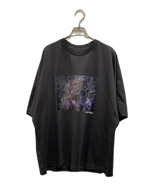 lantern（ランタン）lantern (ランタン) DOLMAN SLEEVE PHOTO TEE ブラック サイズ:Ⅼ 未使用品の古着・服飾アイテム