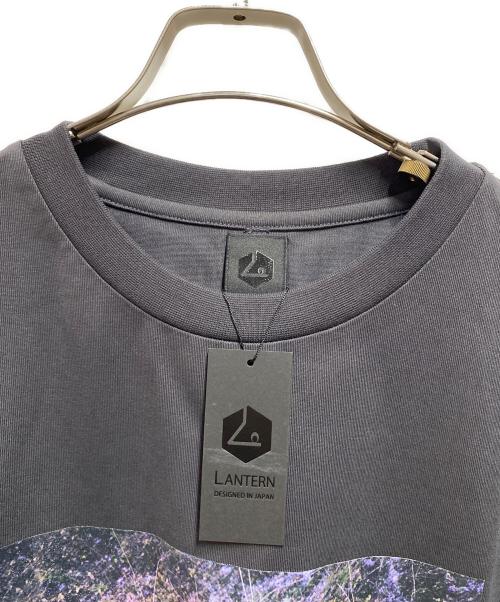 lantern（ランタン）lantern (ランタン) DOLMAN SLEEVE PHOTO TEE ブラック サイズ:Ⅼ 未使用品の古着・服飾アイテム