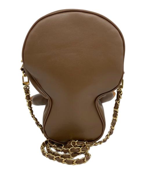 BAPE BY A BATHING APE（ベイプバイアベイシングエイプ）BAPE BY A BATHING APE (ベイプバイアベイシングエイプ) Baby Milo Plush Doll Chain Shoulder Bag ブラウンの古着・服飾アイテム