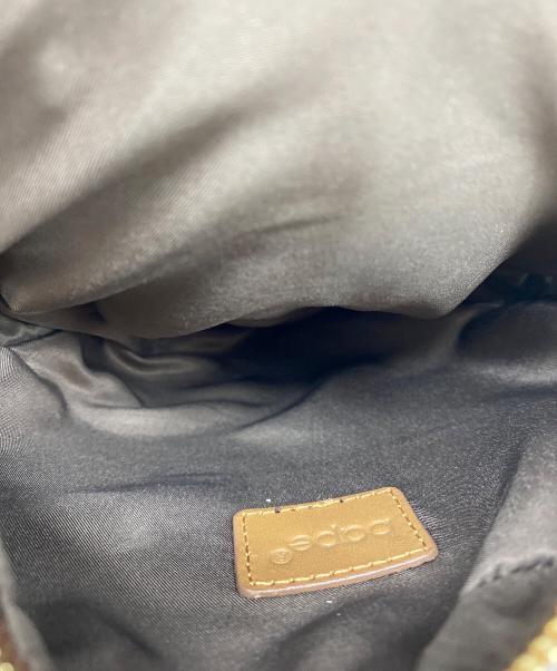 BAPE BY A BATHING APE（ベイプバイアベイシングエイプ）BAPE BY A BATHING APE (ベイプバイアベイシングエイプ) Baby Milo Plush Doll Chain Shoulder Bag ブラウンの古着・服飾アイテム