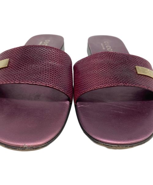 GUCCI（グッチ）GUCCI (グッチ) サンダル ピンク サイズ:23㎝の古着・服飾アイテム