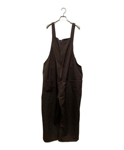 Dhal（ダル）Dhal (ダル) Wool Gabardine Jump Suit ブラウン サイズ:Ｍの古着・服飾アイテム