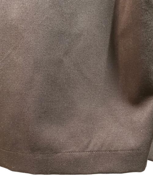 Dhal（ダル）Dhal (ダル) Wool Gabardine Jump Suit ブラウン サイズ:Ｍの古着・服飾アイテム