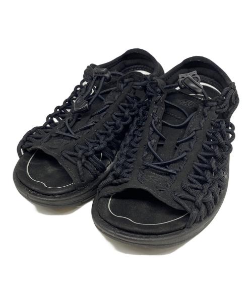 KEEN（キーン）KEEN (キーン) ユニークサンダル ブラック サイズ:23ｃｍの古着・服飾アイテム