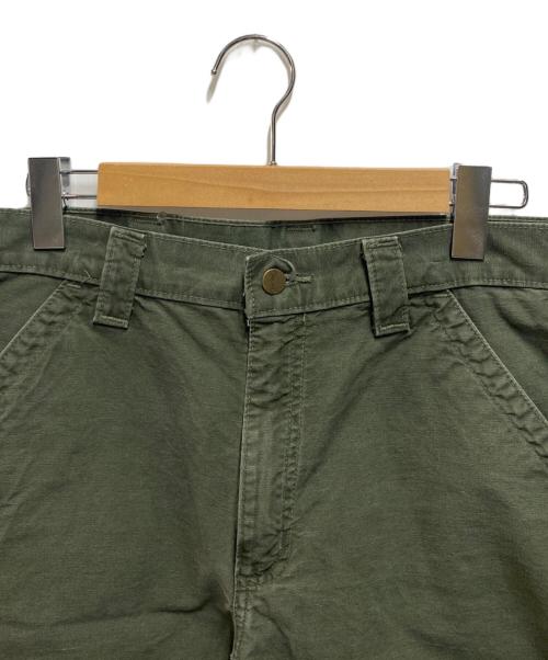 CarHartt（カーハート）CarHartt (カーハート) ハーフペインターパンツ グリーン サイズ:Ｌの古着・服飾アイテム