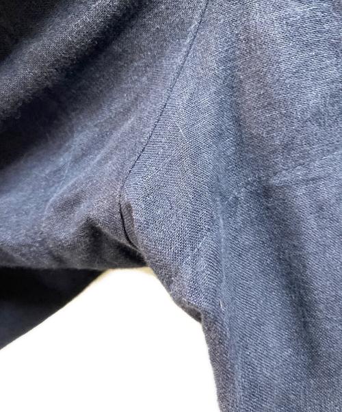 VERSACE（ヴェルサーチェ）VERSACE (ヴェルサーチェ) レイヤードリネンベイカーパンツ ネイビー サイズ:Ｌの古着・服飾アイテム