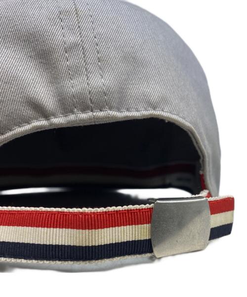 Thom Browne（トムブラウン）Thom Browne (トムブラウン) ベースボールキャップ グレーの古着・服飾アイテム