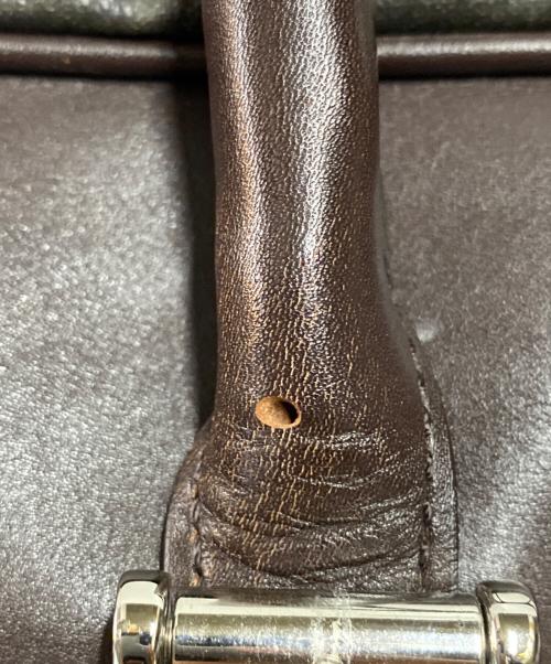 MACKINTOSH LONDON（マッキントッシュ ロンドン）MACKINTOSH LONDON (マッキントッシュ ロンドン) アンドリューパターンボストンバッグ ブラウンの古着・服飾アイテム