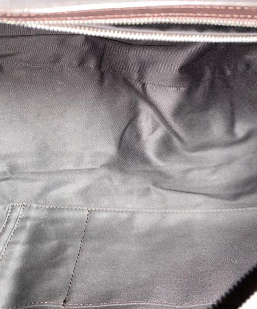 MACKINTOSH LONDON（マッキントッシュ ロンドン）MACKINTOSH LONDON (マッキントッシュ ロンドン) アンドリューパターンボストンバッグ ブラウンの古着・服飾アイテム