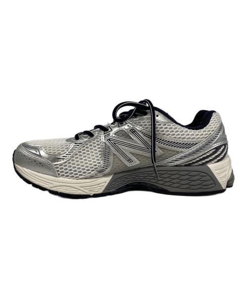 NEW BALANCE（ニューバランス）NEW BALANCE (ニューバランス) ML860GB2 ホワイト×シルバー サイズ:26.5の古着・服飾アイテム