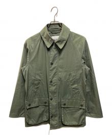 Barbour×EDIFICE（バブアー×エディフィス）の古着「別注コットンナイロンビデイルジャケットジャケット」｜グリーン