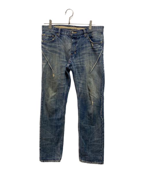 n(n) by NUMBER (N)INE（エヌエヌバイナンバーナイン）n(n) by NUMBER (N)INE (エヌエヌバイナンバーナイン) 立体裁断ジーンズ インディゴ サイズ:Mの古着・服飾アイテム