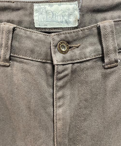Dime（ダイム）Dime (ダイム) Classic Baggy Denim ブラウン サイズ:30の古着・服飾アイテム