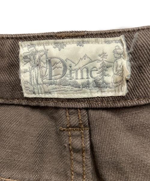 Dime（ダイム）Dime (ダイム) Classic Baggy Denim ブラウン サイズ:30の古着・服飾アイテム