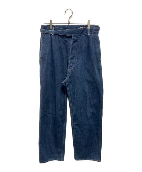 KAPTAIN SUNSHINE（キャプテンサンシャイン）KAPTAIN SUNSHINE (キャプテンサンシャイン) グルカデニムトラウザー インディゴ サイズ:Mの古着・服飾アイテム