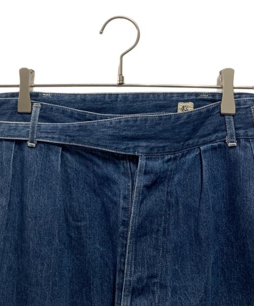KAPTAIN SUNSHINE（キャプテンサンシャイン）KAPTAIN SUNSHINE (キャプテンサンシャイン) グルカデニムトラウザー インディゴ サイズ:Mの古着・服飾アイテム