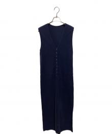 HER.（ハー）の古着「パイルカットオールインワン」｜ネイビー