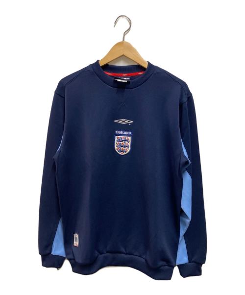 UMBRO（アンブロ）UMBRO (アンブロ) 00's イングランド代表スウェット ネイビー サイズ:Mの古着・服飾アイテム