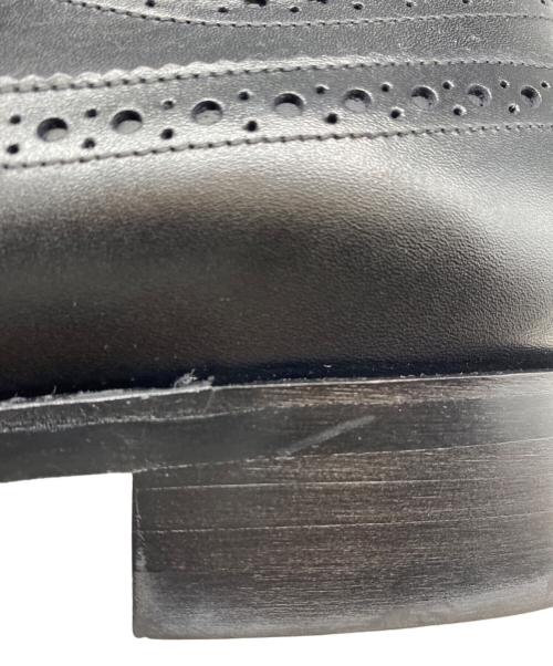 浅草靴誂（アサクサカチョウ）浅草靴誂 (アサクサカチョウ) レザーシューズ ブラック サイズ:6 1/2の古着・服飾アイテム