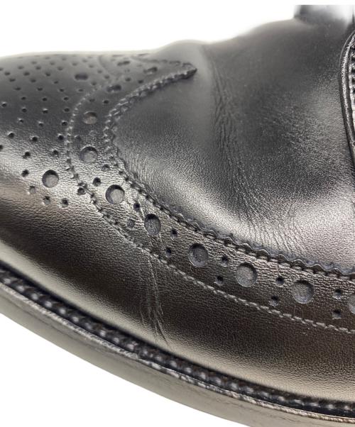 浅草靴誂（アサクサカチョウ）浅草靴誂 (アサクサカチョウ) レザーシューズ ブラック サイズ:6 1/2の古着・服飾アイテム