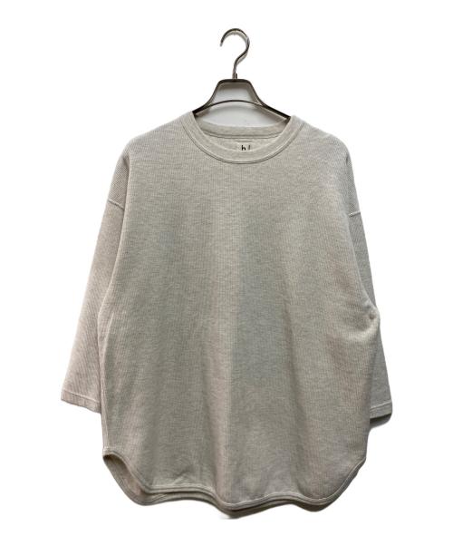 blurhms ROOTSTOCK（ブラームスルーツストック）blurhms ROOTSTOCK (ブラームスルーツストック) Rough&Smooth Thermal Baseball Tee グレー サイズ:サイズ詳細参照の古着・服飾アイテム