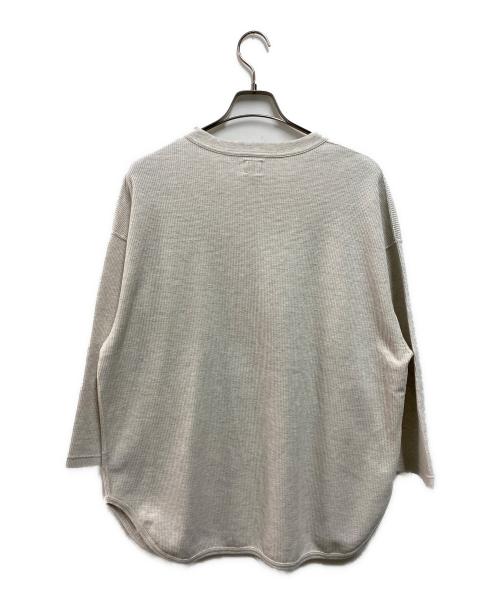 blurhms ROOTSTOCK（ブラームスルーツストック）blurhms ROOTSTOCK (ブラームスルーツストック) Rough&Smooth Thermal Baseball Tee グレー サイズ:サイズ詳細参照の古着・服飾アイテム