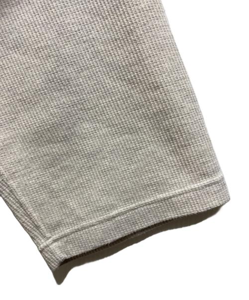 blurhms ROOTSTOCK（ブラームスルーツストック）blurhms ROOTSTOCK (ブラームスルーツストック) Rough&Smooth Thermal Baseball Tee グレー サイズ:サイズ詳細参照の古着・服飾アイテム