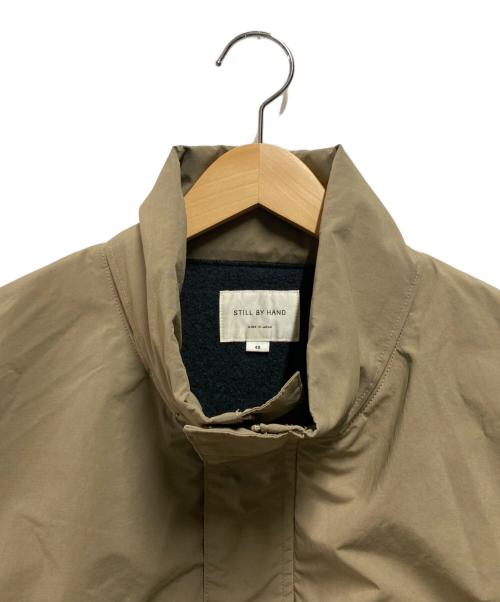 STILL BY HAND（スティルバイハンド）STILL BY HAND (スティルバイハンド) Stand collar field jacket ブラウン サイズ:48の古着・服飾アイテム