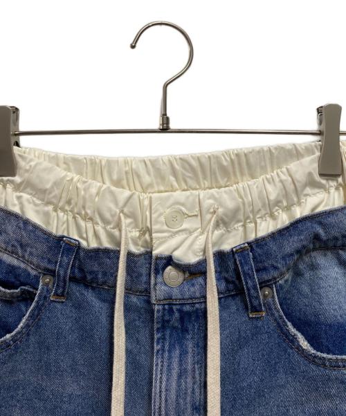 TODAYFUL（トゥデイフル）TODAYFUL (トゥデイフル) Layered Waist Denim インディゴ サイズ:25の古着・服飾アイテム