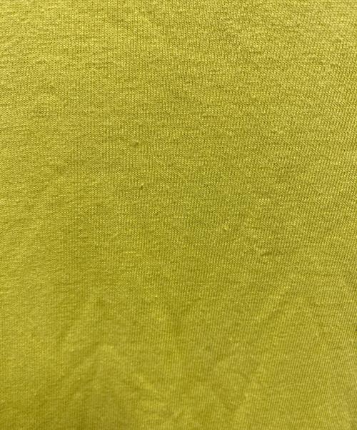 holiday（ホリデー）holiday (ホリデー) SUPER FINE DRY DAMAGE L/S T-SHIRT イエロー サイズ:XLの古着・服飾アイテム