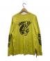 holiday (ホリデー) SUPER FINE DRY DAMAGE L/S T-SHIRT イエロー サイズ:XL：10000円
