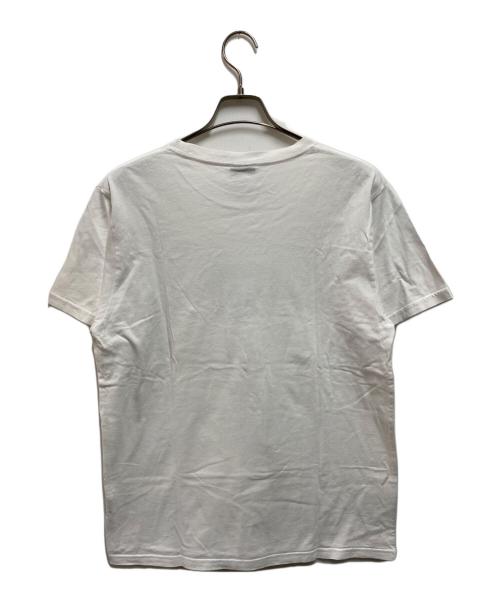 stussy（ステューシー）stussy (ステューシー) SSリンクロゴＴシャツ ホワイト サイズ:Mの古着・服飾アイテム