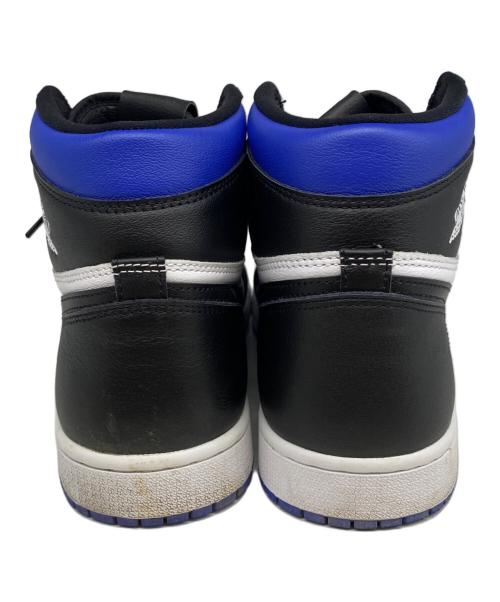 NIKE（ナイキ）NIKE (ナイキ) Jordan 1 Retro High Royal Toe ブラック×ブルー×ホワイト サイズ:28.5の古着・服飾アイテム