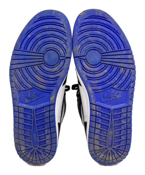 NIKE（ナイキ）NIKE (ナイキ) Jordan 1 Retro High Royal Toe ブラック×ブルー×ホワイト サイズ:28.5の古着・服飾アイテム