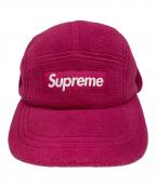 SUPREMEシュプリーム）の古着「PolartecR Earflap Camp Cap」｜ピンク