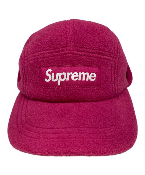 SUPREME（シュプリーム）SUPREME (シュプリーム) PolartecR Earflap Camp Cap ピンクの古着・服飾アイテム