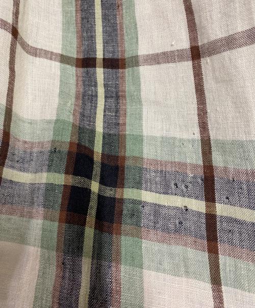 O'NEIL OF DUBLIN（オニールオブダブリン）O'NEIL OF DUBLIN (オニールオブダブリン) リネンラップスカート ベージュ サイズ:34の古着・服飾アイテム