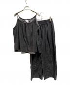 Sonny Labelサニーレーベル）の古着「デニムキャミ×パンツセットアップ」｜インディゴ