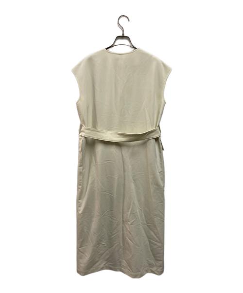 CLANE（クラネ）CLANE (クラネ) 2WAY POCKET DESIGN ZIP ONEPIECE アイボリーの古着・服飾アイテム