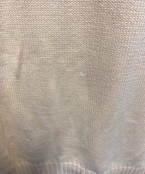 POLO RALPH LAUREN（ポロ・ラルフローレン）POLO RALPH LAUREN (ポロ・ラルフローレン) 90sコットンニット イエロー サイズ:Ｌの古着・服飾アイテム