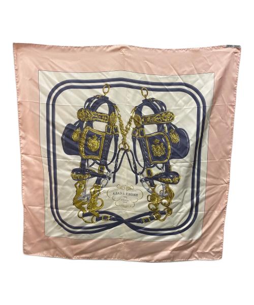 HERMES（エルメス）HERMES (エルメス) カレ90 ピンクの古着・服飾アイテム