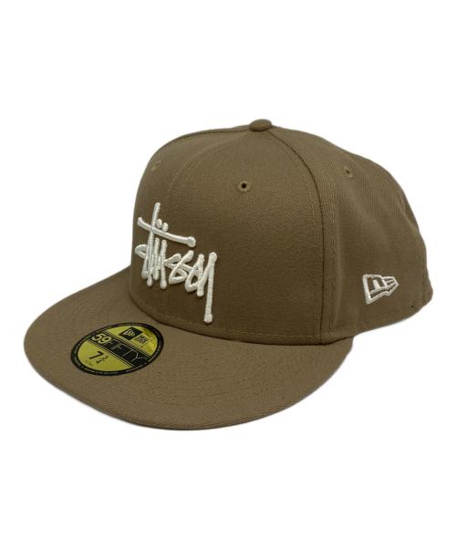New Era（ニューエラ）New Era (ニューエラ) stussy (ステューシー) AUTHENTIC CAP ブラウンの古着・服飾アイテム